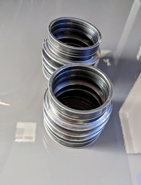 BMW E31 Rubber Air Intake Boot (Pair) Old BMW Part Number: 13711729992