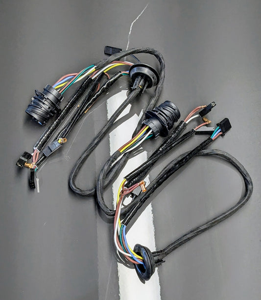 BMW E31 EU Spec Complete Headlight Wiring Harness (Pair) up to 06/1992 # 63121392076