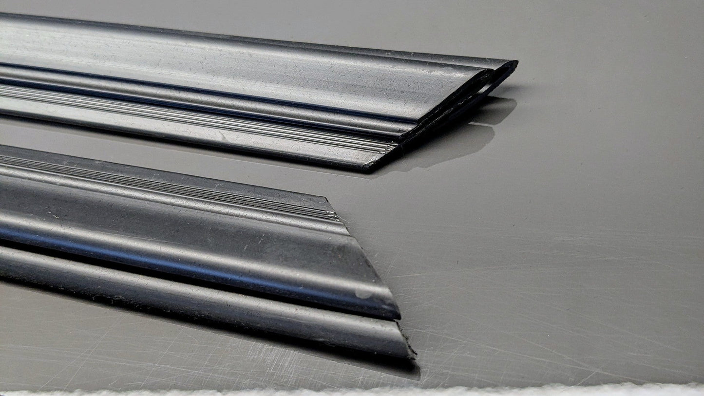 BMW E31 Outer Window sealing Trim KIT (Rear, Front L+R) Old BMW # 51361970081, 51361970082, 51211970063, 51211970064