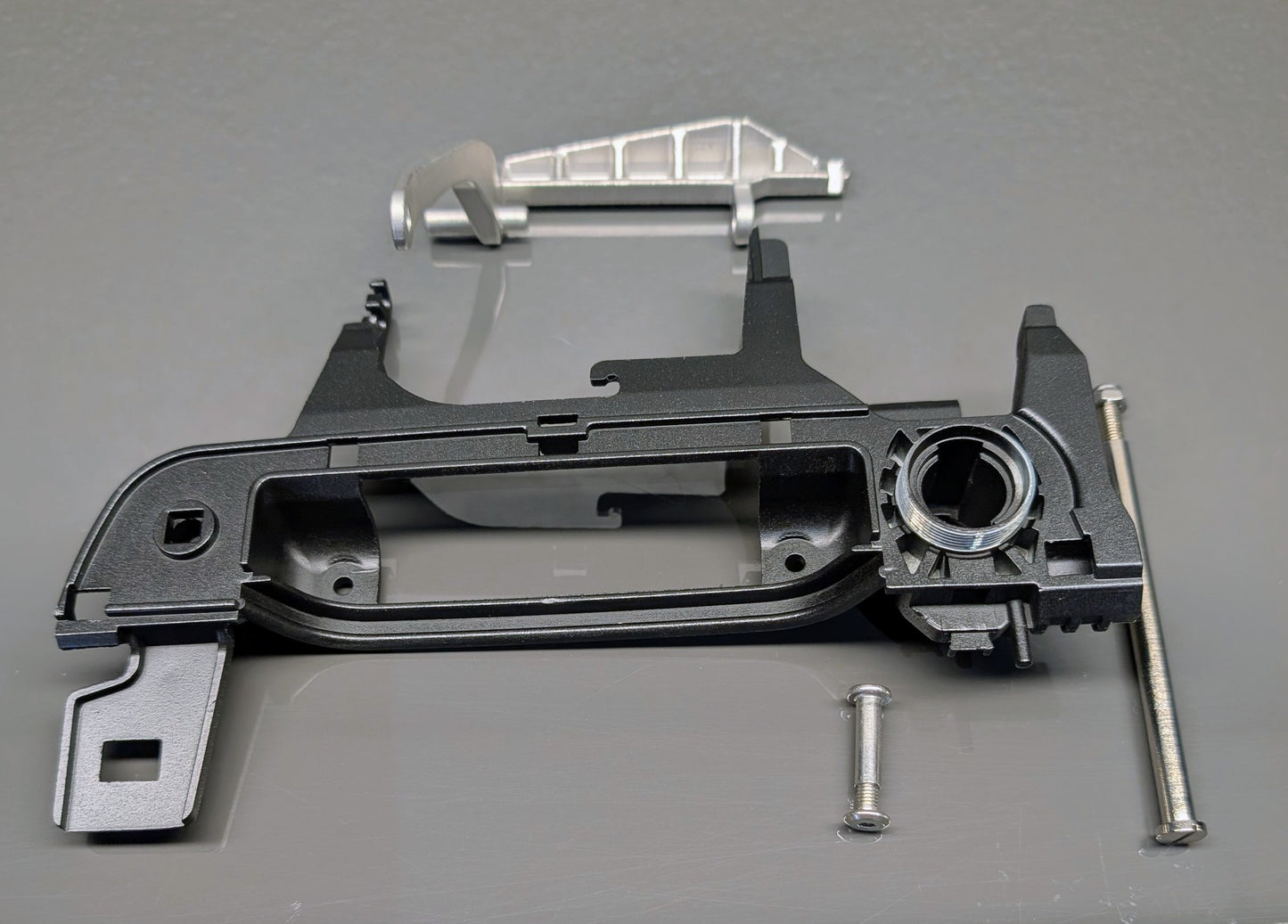 BMW E36 Early Style Drivers Side Door Handle Frame Kit