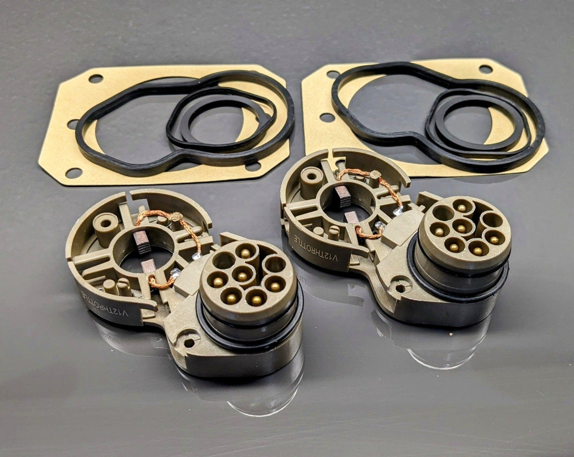 E31 E32 BMW Throttle Body Encoder Plate (Pair) - 850Ci 850i 850CSi 750 ...